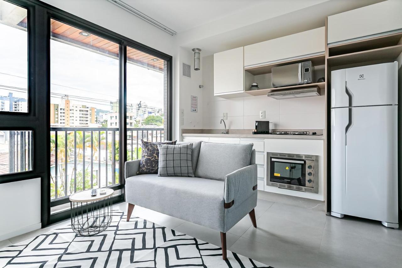 Ferienwohnung Studio Moderno Com Vaga, Proximo A Lagoa Da Conceicao - Trindade Florianópolis Exterior foto
